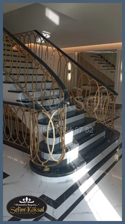 Dubleks Merdiven Korkulukları - Villa Merdiven Korkuluk