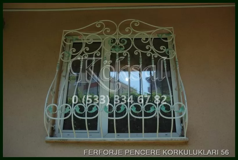 Ferforje Pencere Korkulukları 56