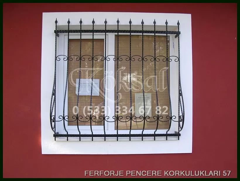 Ferforje Pencere Korkulukları 57