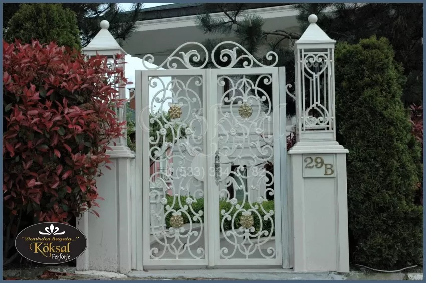 Giriş Bahçe Kapı Modelleri - Bahçe Kapısı