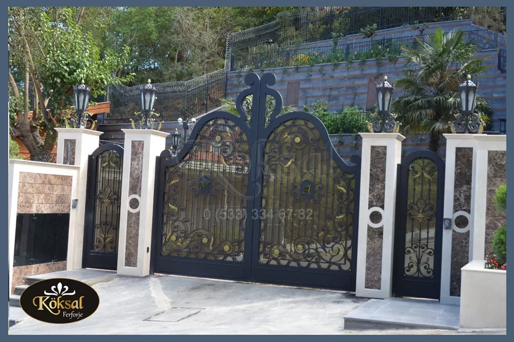 Villa Bahçe Kapıları - Bahçe Kapıları - Bahçe Kapısı Modelleri 2020