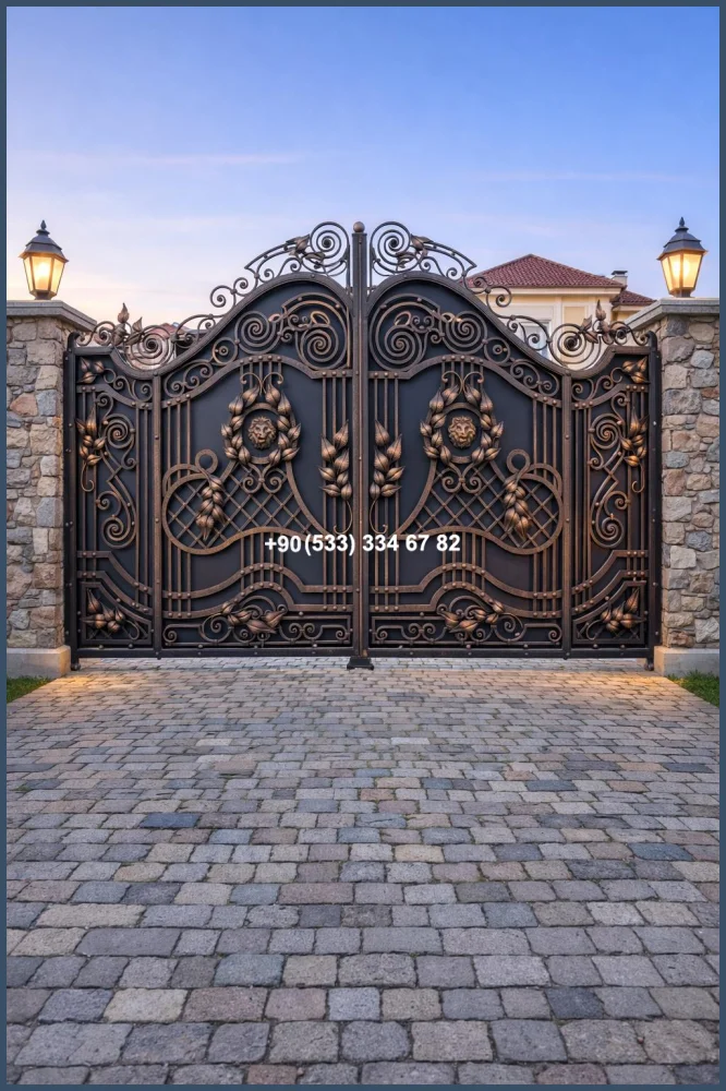 VİLLA KAPILARI-FERFORJE VİLLA KAPILAR-VİLLA GİRİŞ KAPILAR ima18934