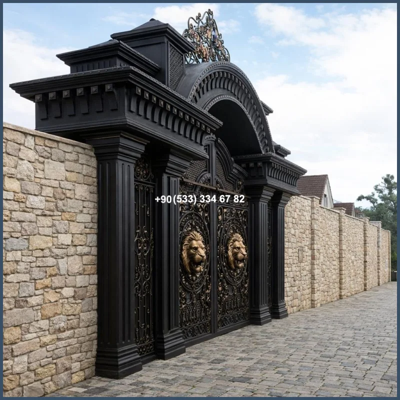 VİLLA KAPILARI-FERFORJE VİLLA KAPILAR-VİLLA GİRİŞ KAPILAR ima18936