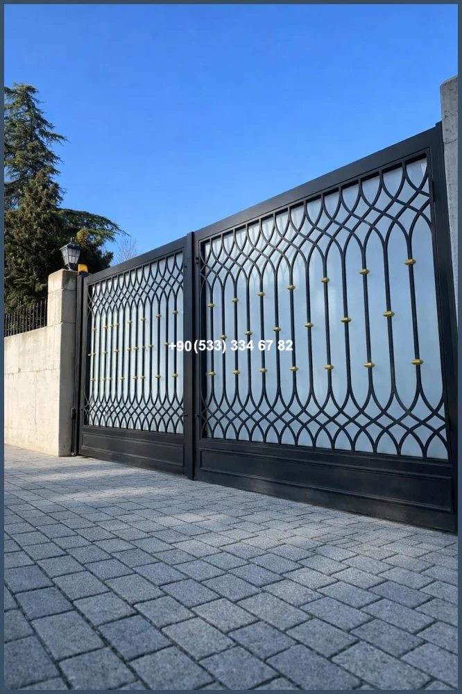 VİLLA KAPILARI-FERFORJE VİLLA KAPILAR-VİLLA GİRİŞ KAPILAR ima19074