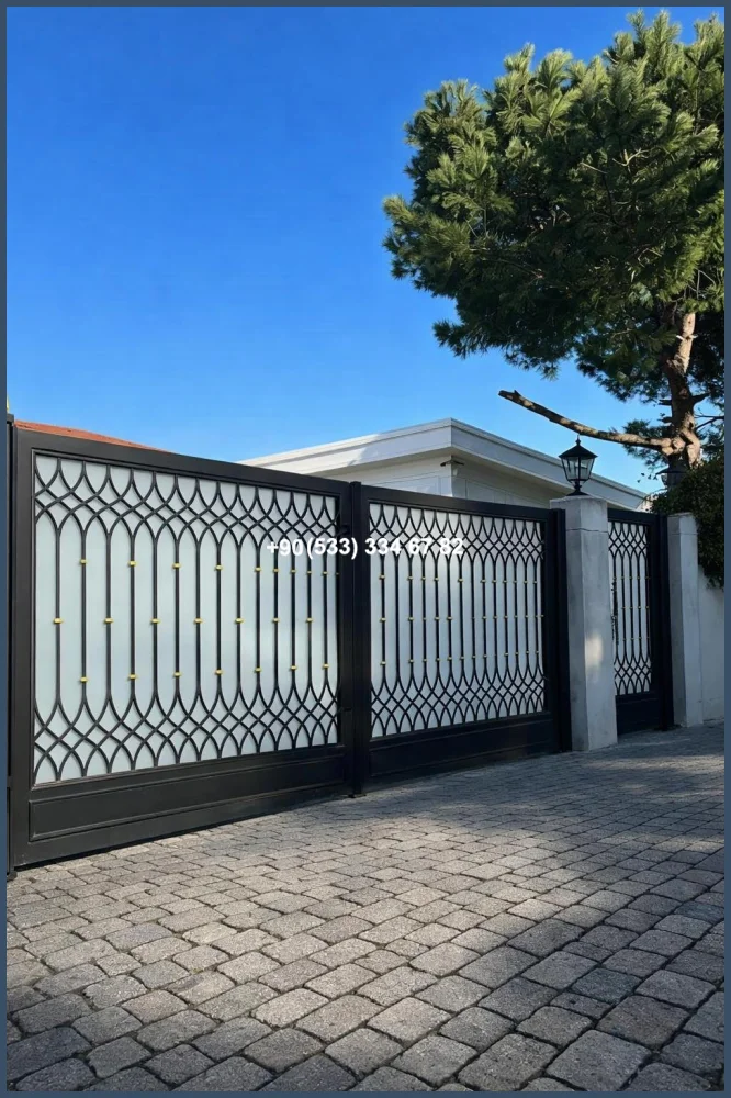 VİLLA KAPILARI-FERFORJE VİLLA KAPILAR-VİLLA GİRİŞ KAPILAR ima19076