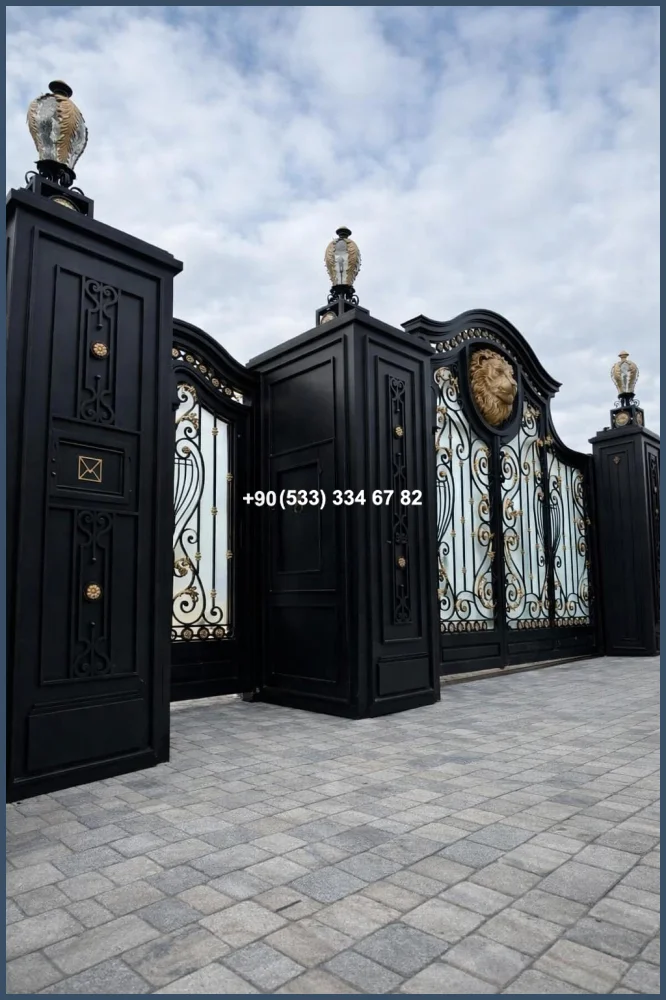 VİLLA KAPILARI-FERFORJE VİLLA KAPILAR-VİLLA GİRİŞ KAPILAR ima19079