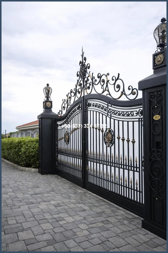 VİLLA KAPILARI-FERFORJE VİLLA KAPILAR-VİLLA GİRİŞ KAPILAR ima19083