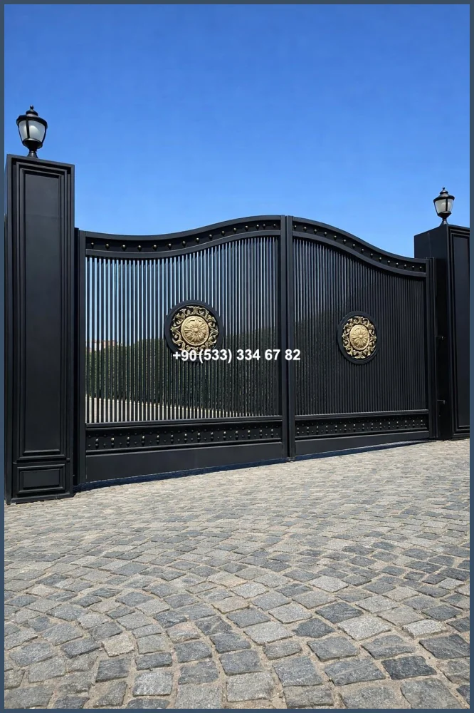 VİLLA KAPILARI-FERFORJE VİLLA KAPILAR-VİLLA GİRİŞ KAPILAR ima19084