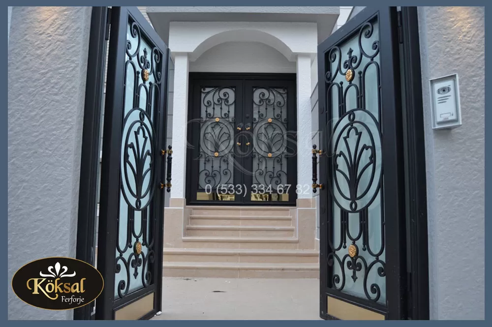 Villa Giriş Kapısı -Villa Giriş Kapıları - Villa Kapısı - Demir Villa