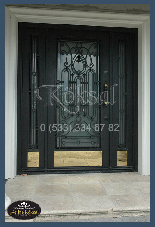 Villa kapıları imalatı - villa kapılaır - tasarım villa kapıları