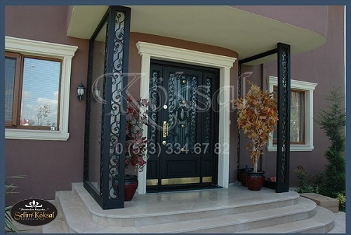 villa giriş kapıları - ferforje villa kapıları - villa kapıları